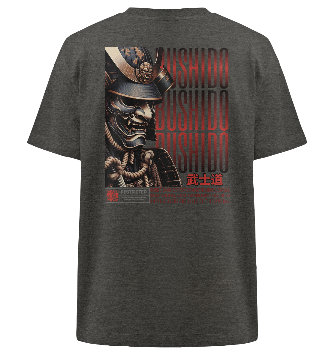 Trashball "Bushido" - Heavy Oversized Organic Shirt