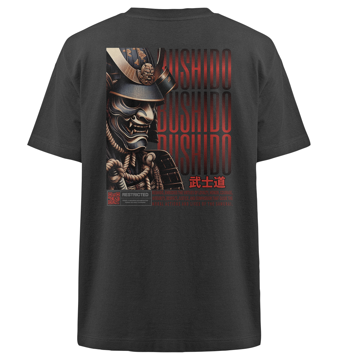 Trashball "Bushido" - Heavy Oversized Organic Shirt