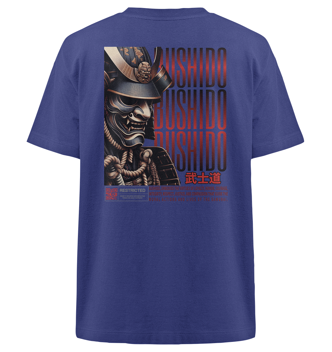Trashball "Bushido" - Heavy Oversized Organic Shirt