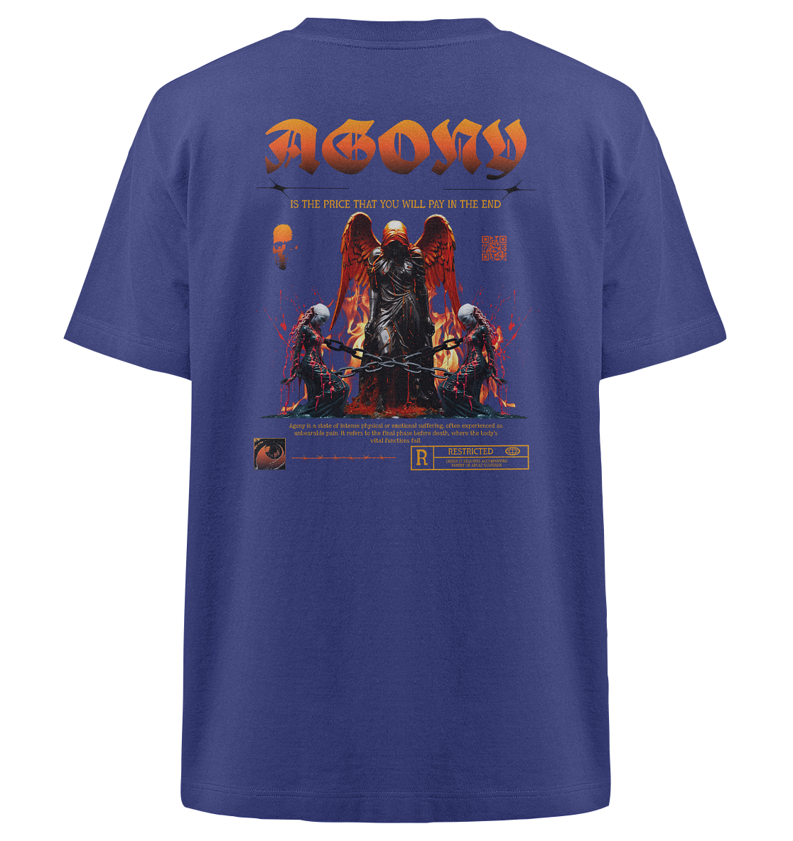 Trashball "Agony" - Heavy Oversized Organic Shirt