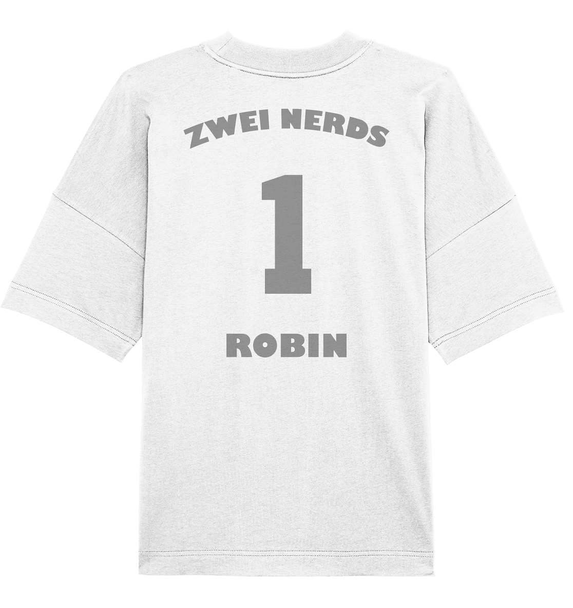 Trashball "Zwei Nerds Logo Robin" - Organic Oversize Shirt