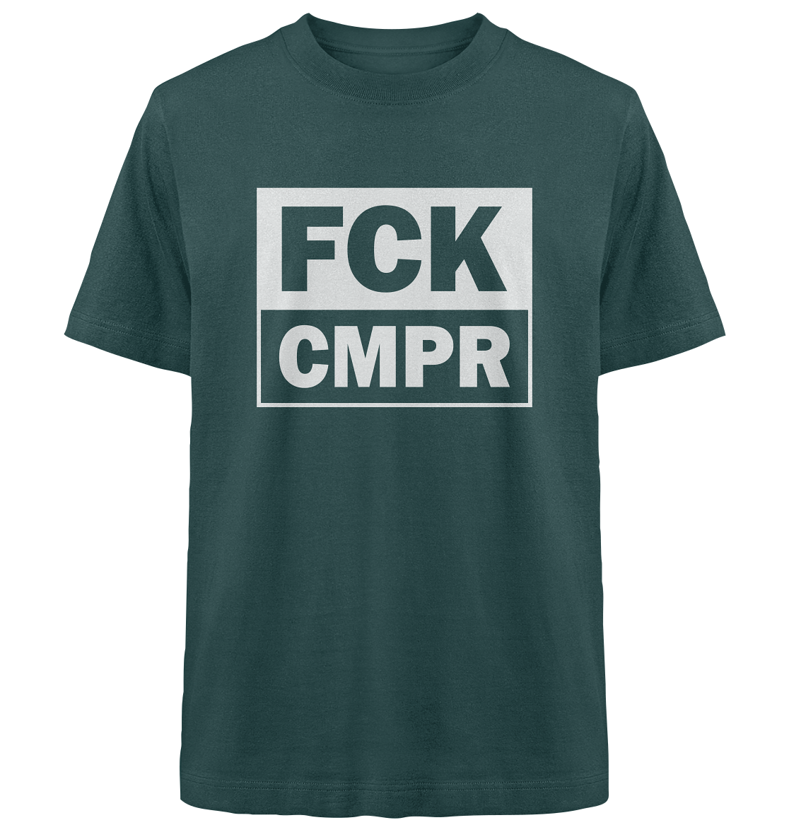 Trashball "FCKCMPR" - Heavy Oversized Organic Shirt