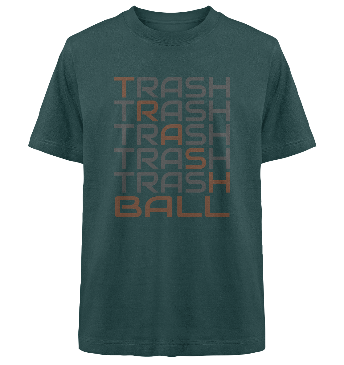 Trashball "Trash" - Heavy Oversized Organic Shirt