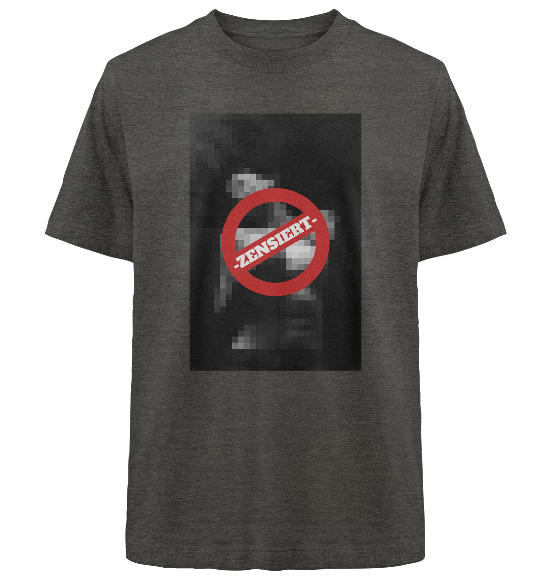 Trashball "Zensiert" - Heavy Oversized Organic Shirt