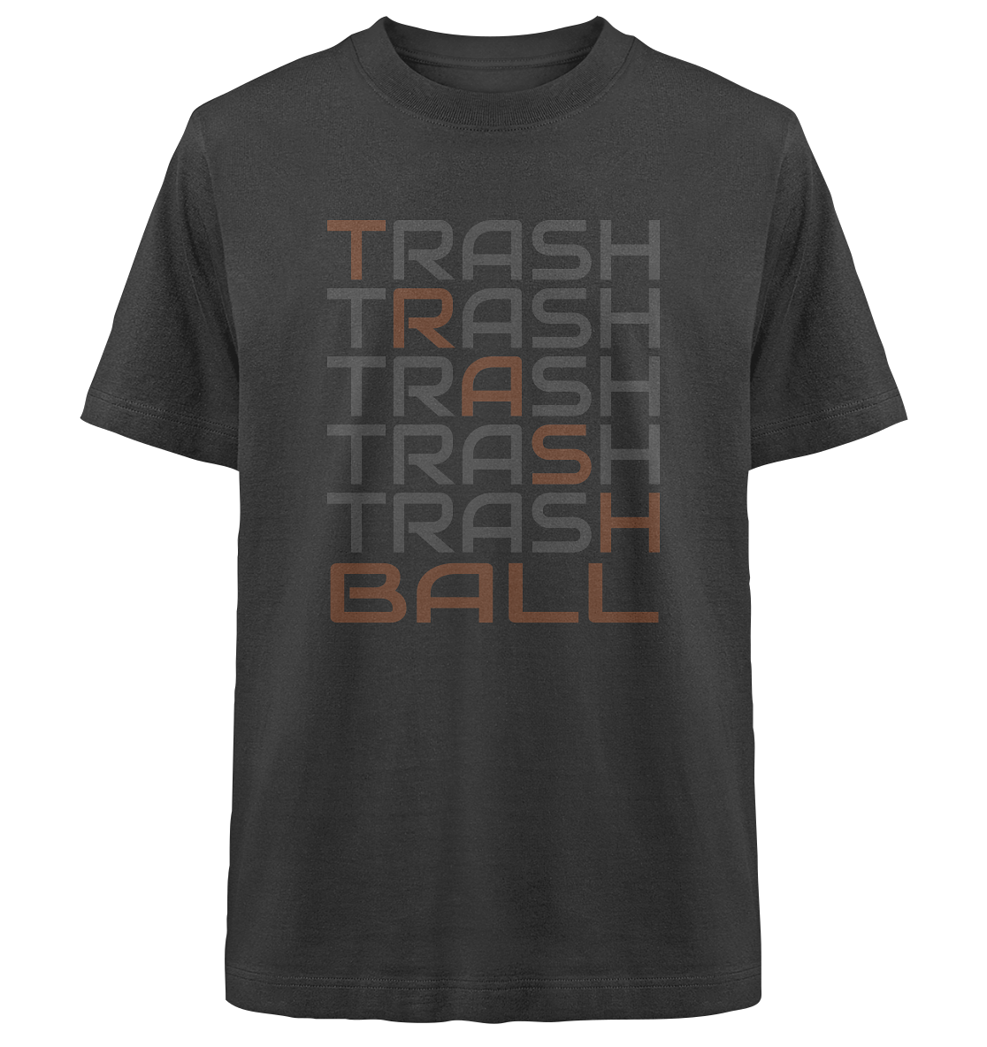 Trashball "Trash" - Heavy Oversized Organic Shirt