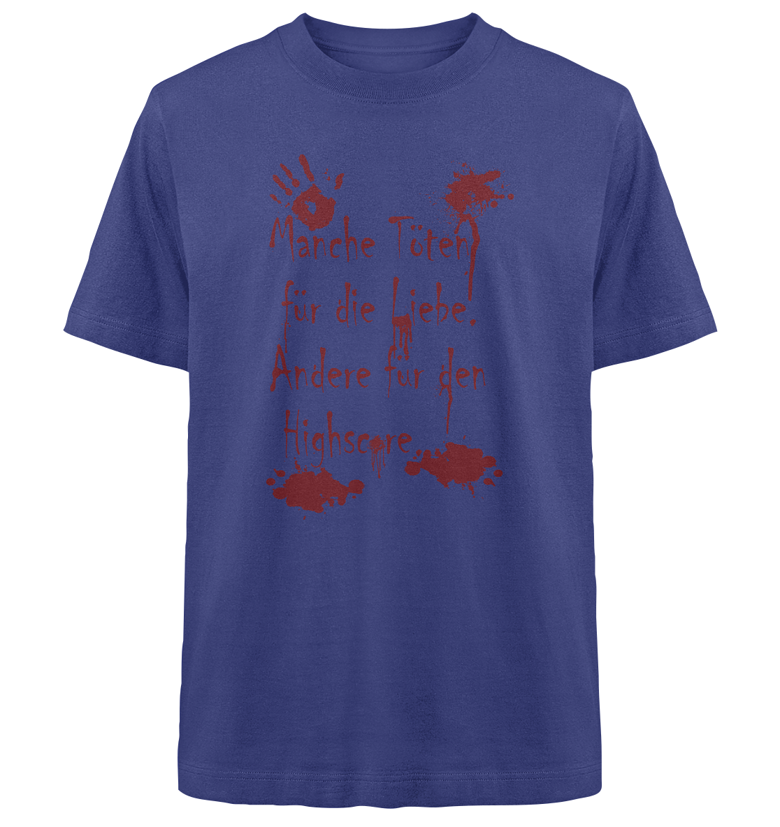 Trashball "Liebe vs. Highscore" - Heavy Oversized Organic Shirt