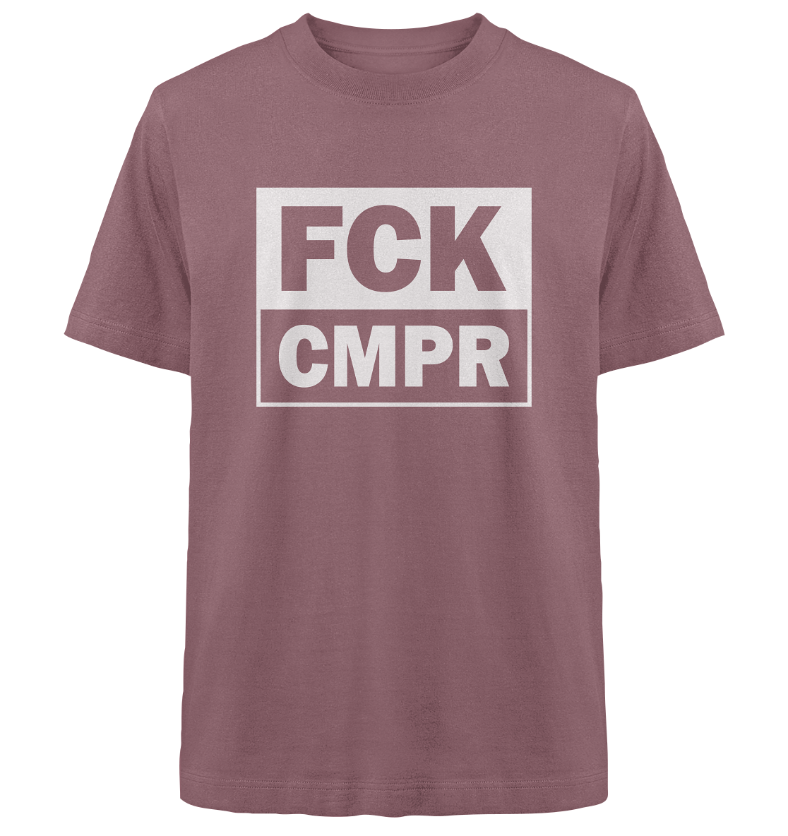 Trashball "FCKCMPR" - Heavy Oversized Organic Shirt