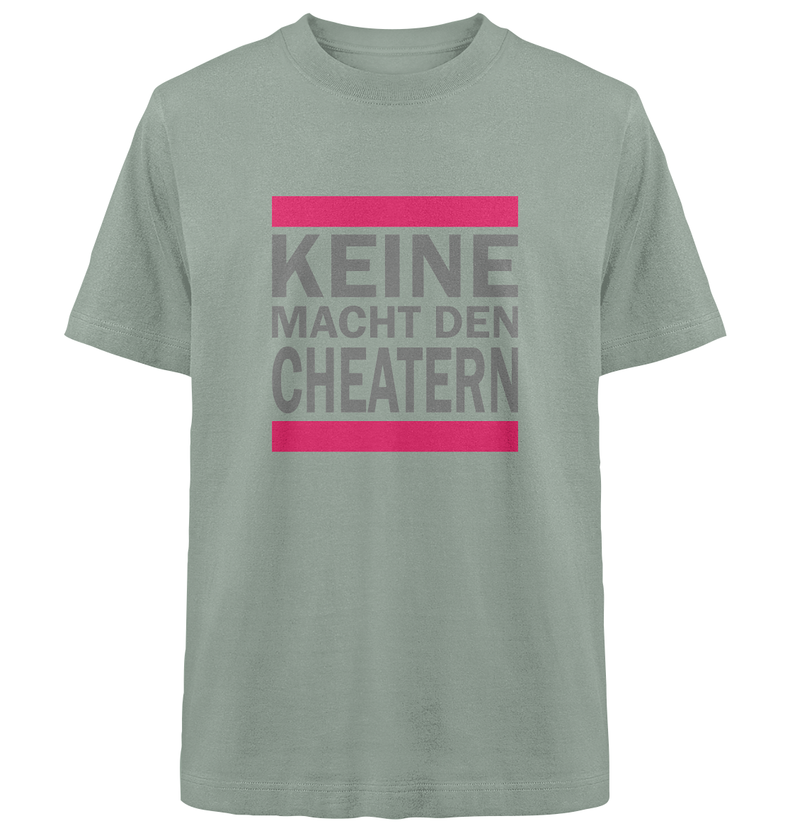 Trashball "Keine Macht den Cheatern" - Heavy Oversized Organic Shirt