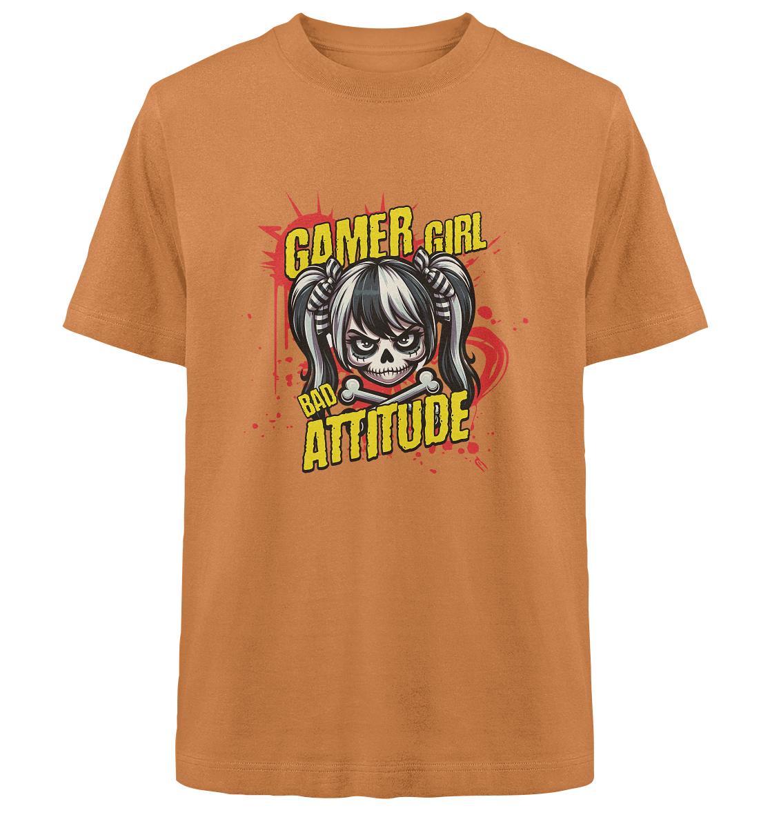 Trashball "Gamer Girl" - Heavy Oversized Organic Shirt