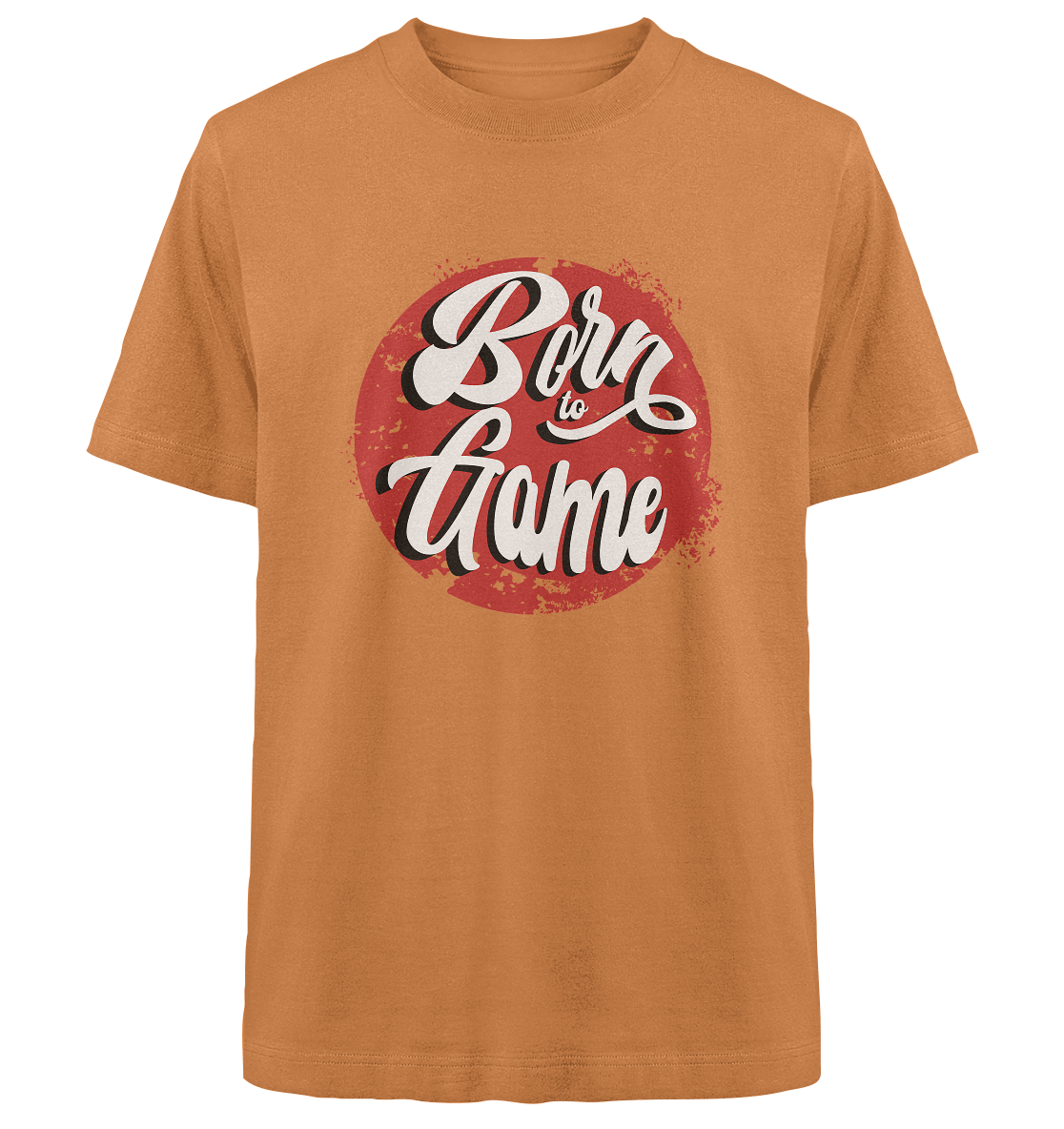 Trashball "Born to Game" - Heavy Oversized Organic Shirt