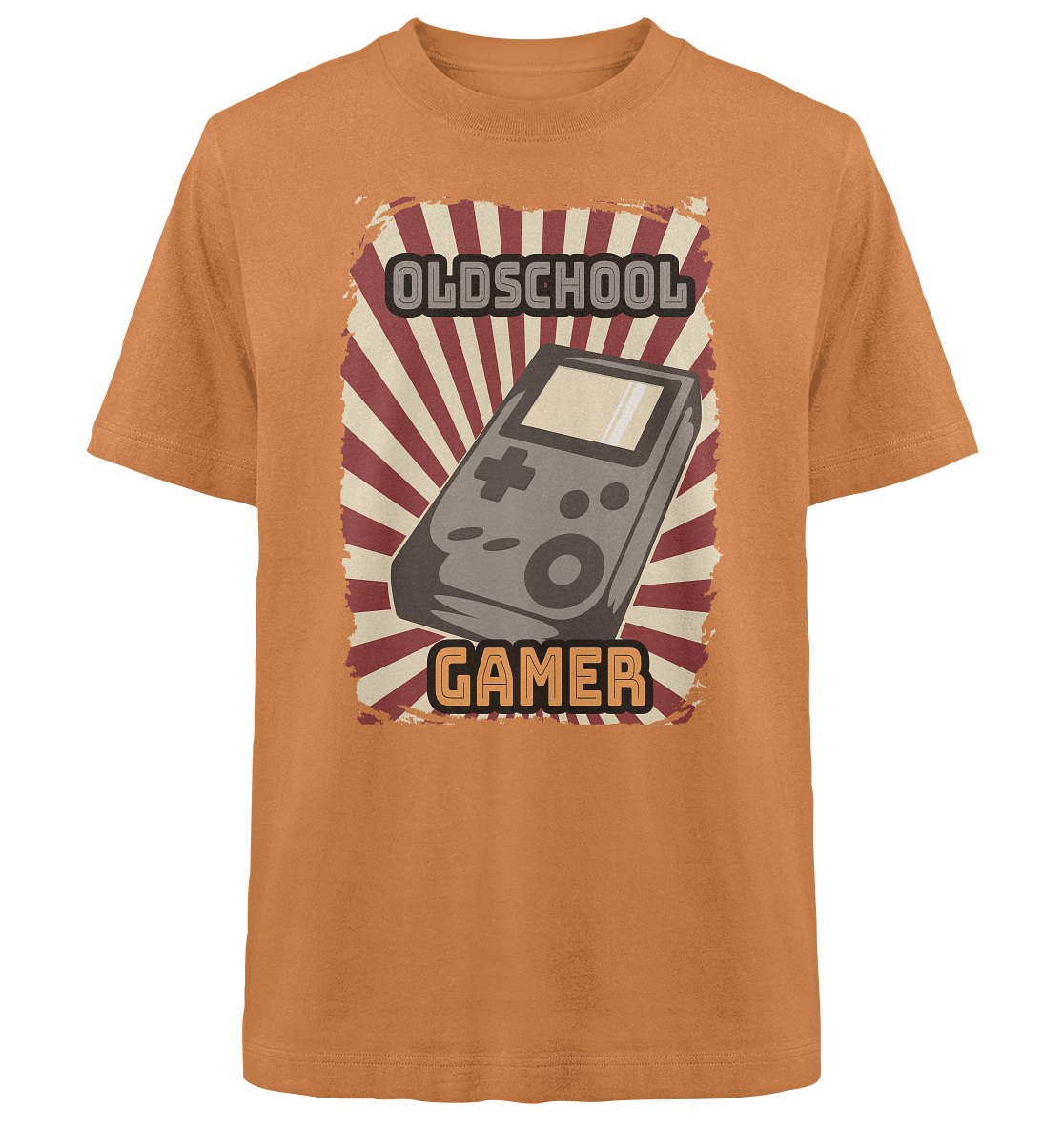 Trashball "Oldschool Gamer" - Heavy Oversized Organic Shirt