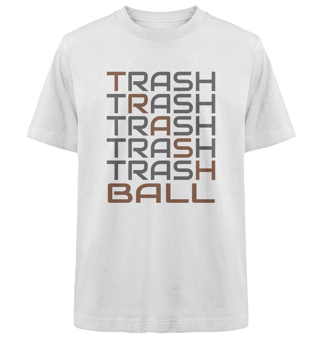 Trashball "Trash" - Heavy Oversized Organic Shirt