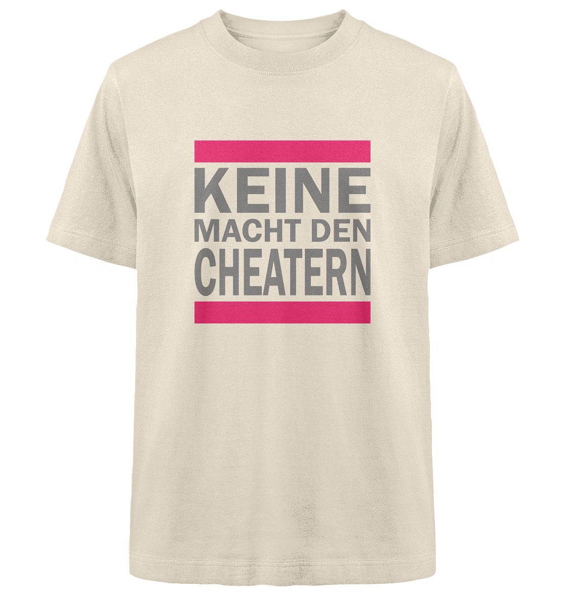 Trashball "Keine Macht den Cheatern" - Heavy Oversized Organic Shirt