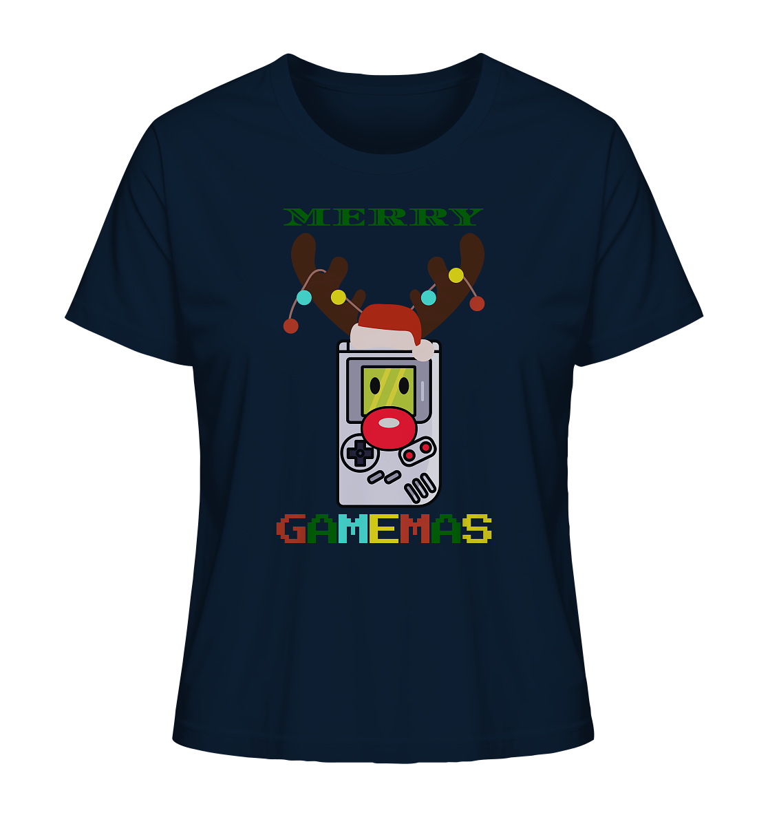 Trashball "Merry Gamemas" - Ladies Organic Shirt