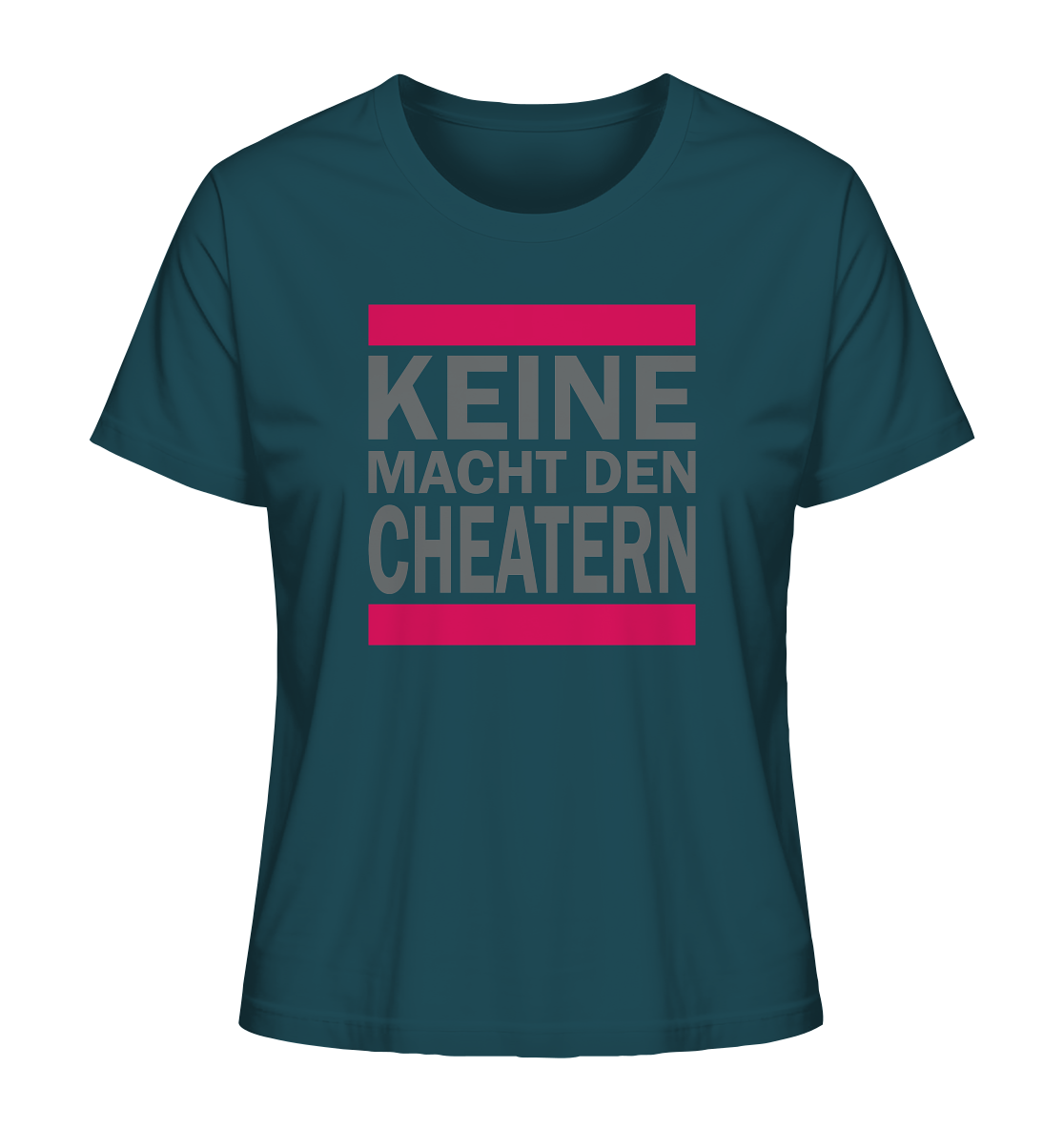 Trashball "Keine Macht den Cheatern" - Ladies Organic Shirt
