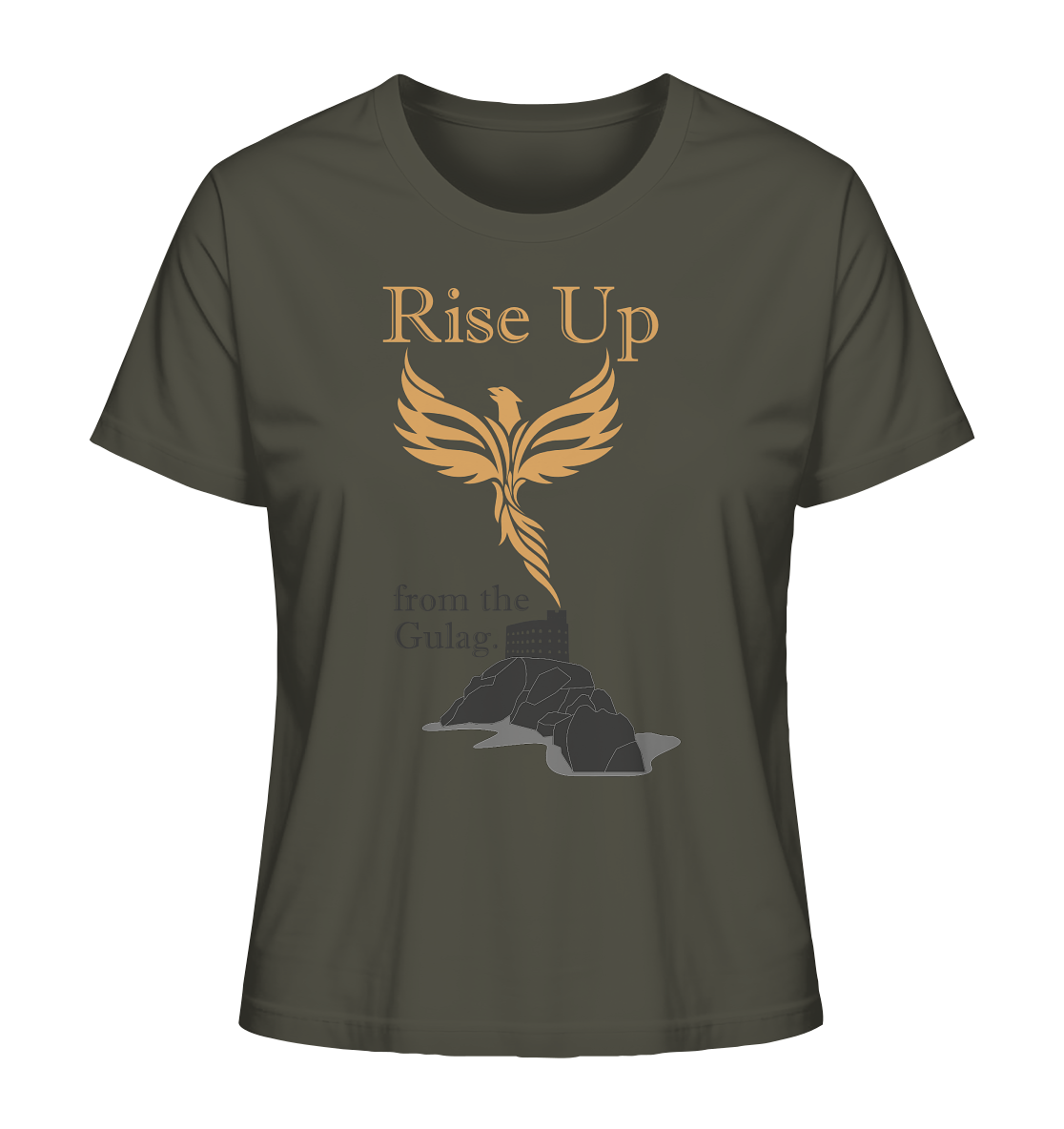 Trashball "Rise Up" - Ladies Organic Shirt