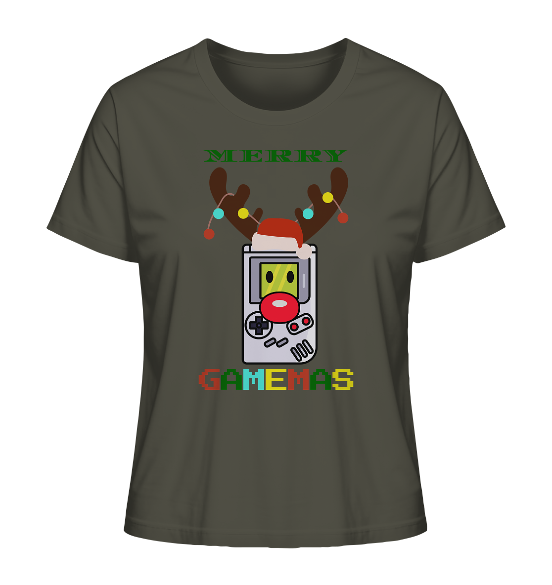 Trashball "Merry Gamemas" - Ladies Organic Shirt