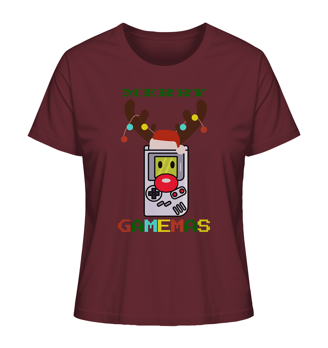 Trashball "Merry Gamemas" - Ladies Organic Shirt