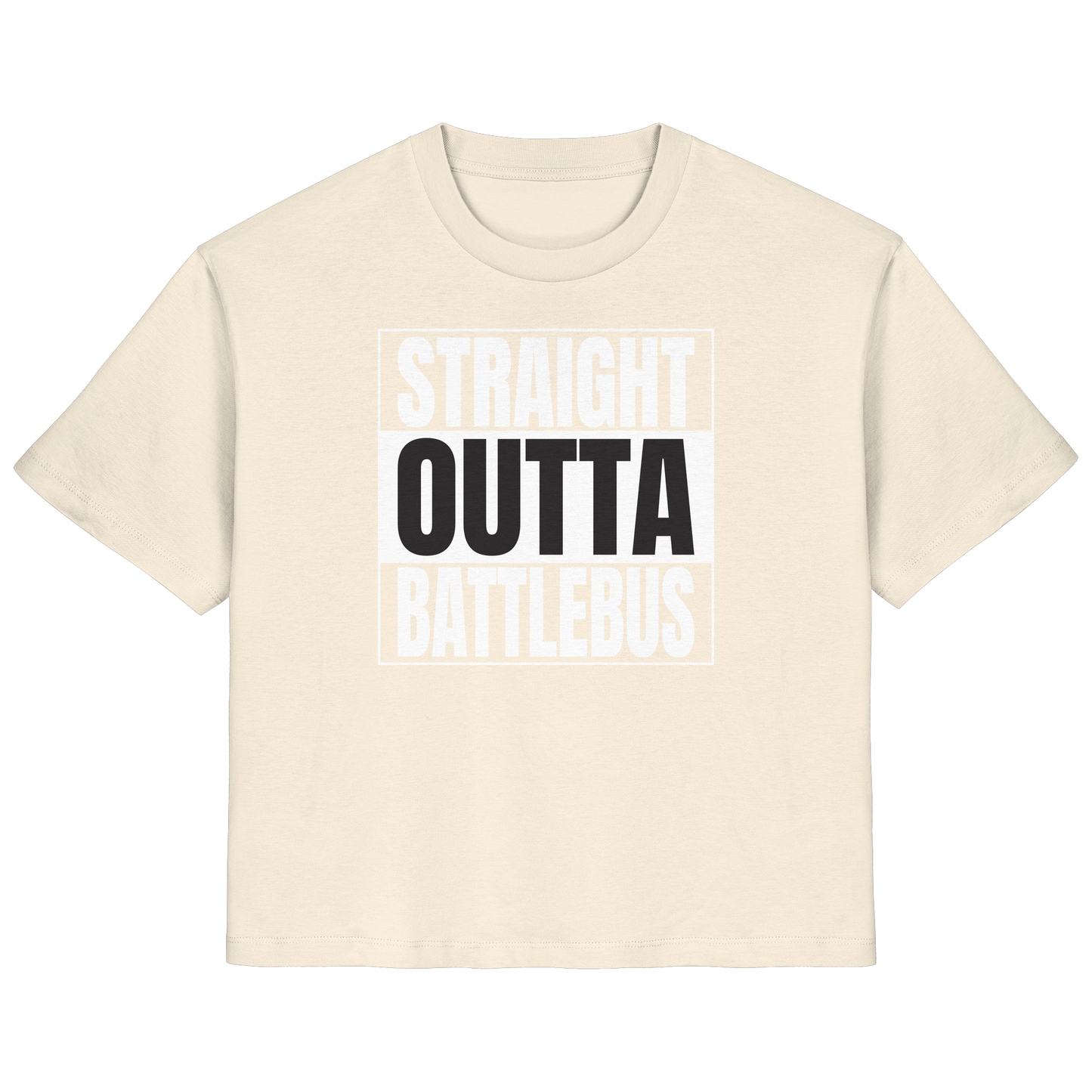 Trashball "Straight Outta Battlebus" - Ladies Organic Shirt