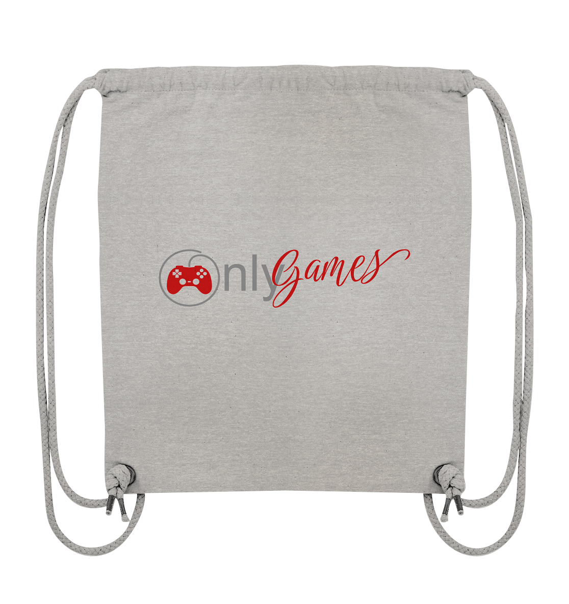 Trashball "Only Games" - Organic Gym-Bag