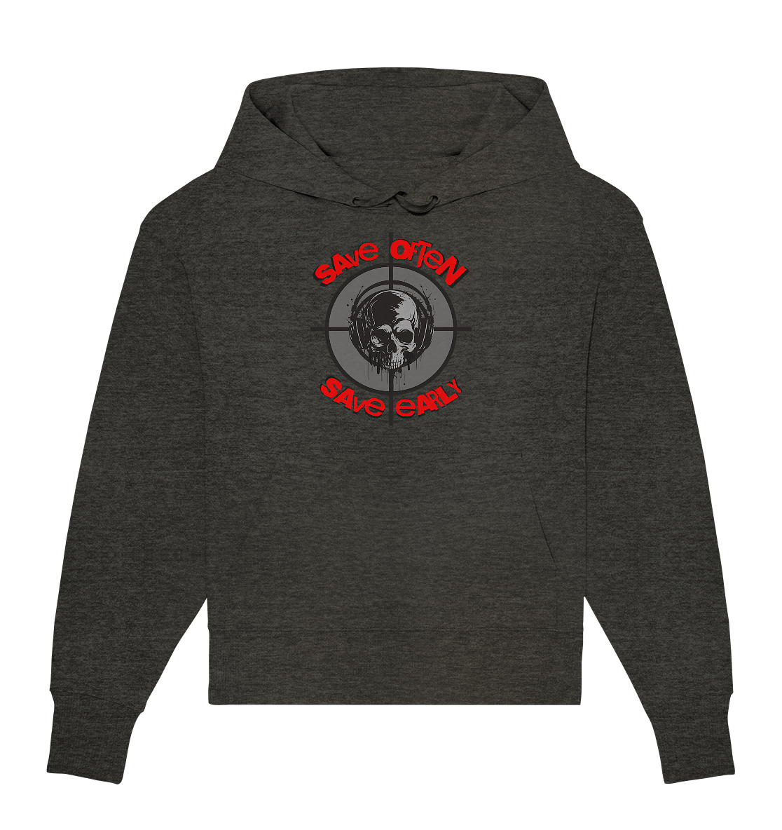 Trashball "Save Often" - Organic Oversize Hoodie
