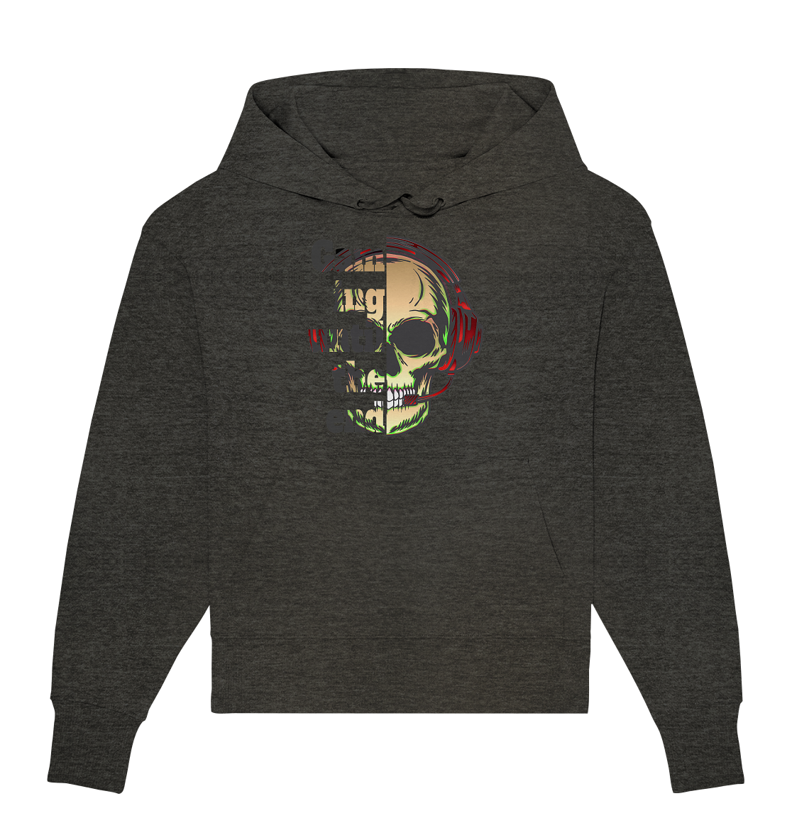 Trashball "Gaming until the end" - Organic Oversize Hoodie