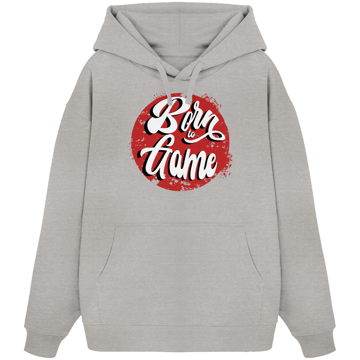 Trashball "Born to Game" - Organic Oversize Hoodie