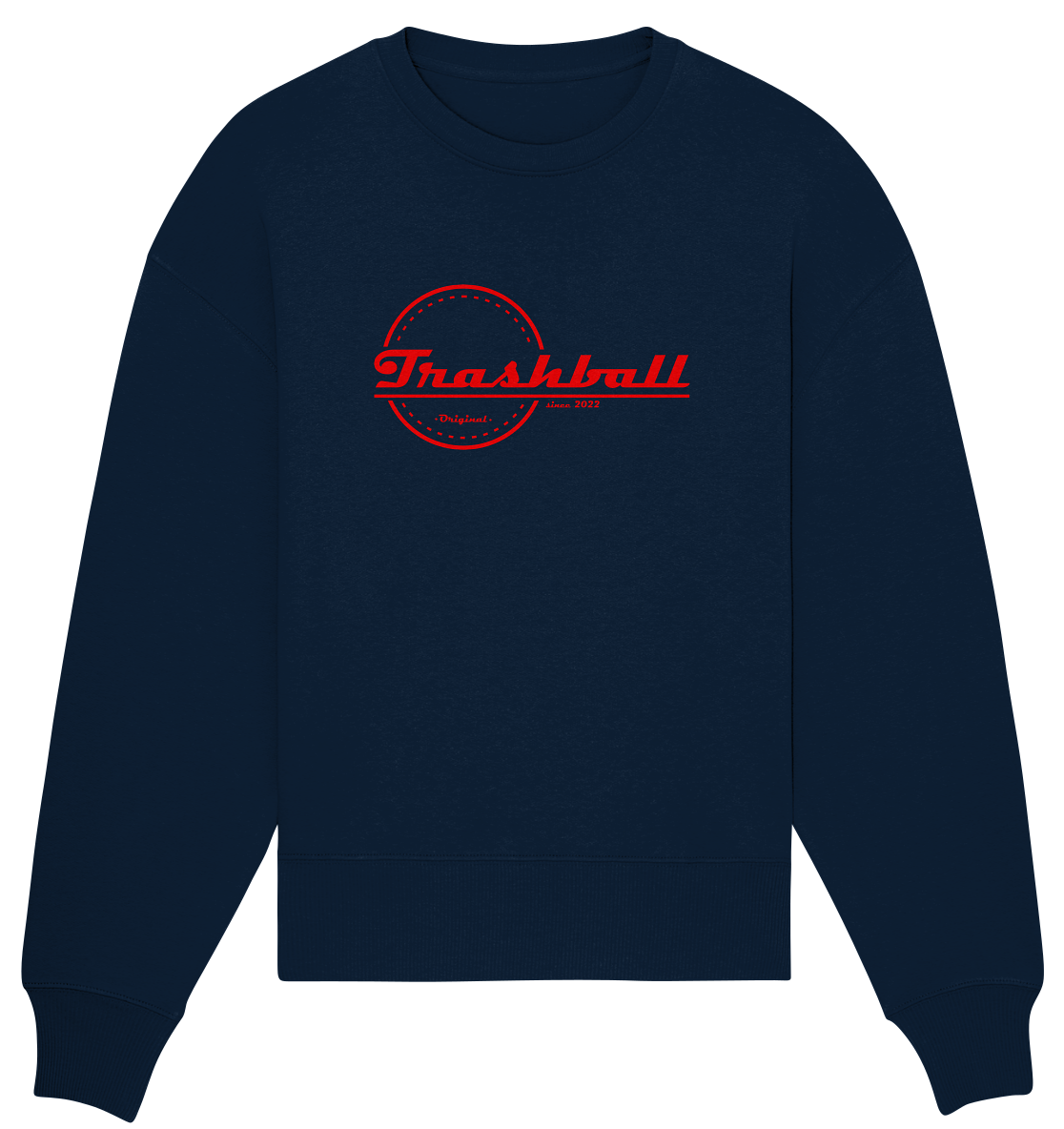 Trashball "Logo" - Organic Oversize Sweatshirt