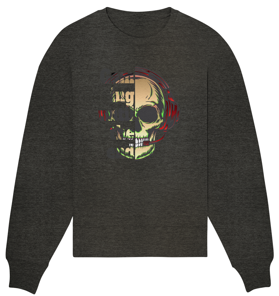 Trashball "Gaming until the end" - Organic Oversize Sweatshirt