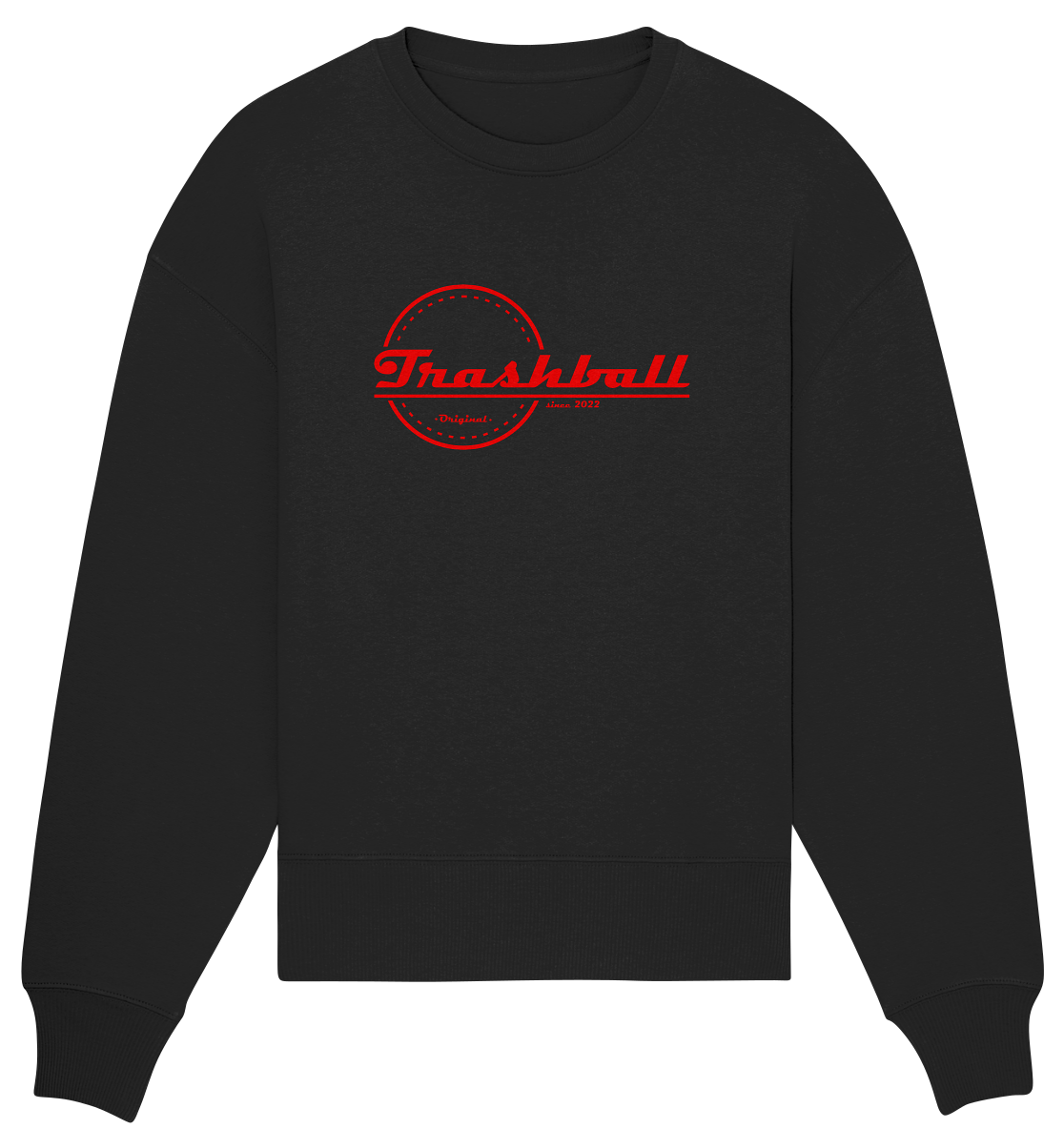Trashball "Logo" - Organic Oversize Sweatshirt