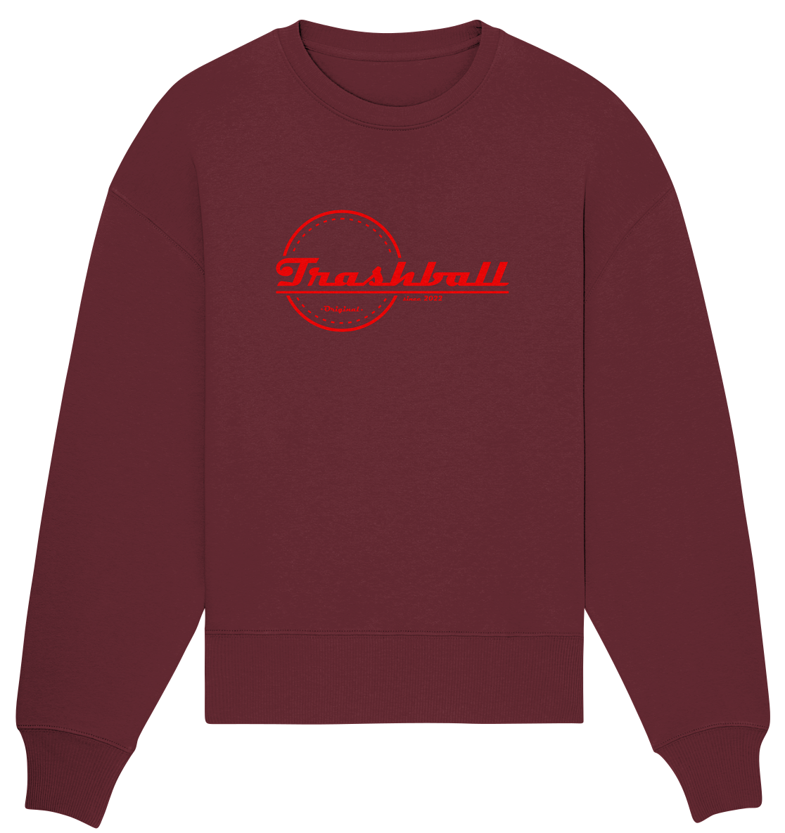 Trashball "Logo" - Organic Oversize Sweatshirt