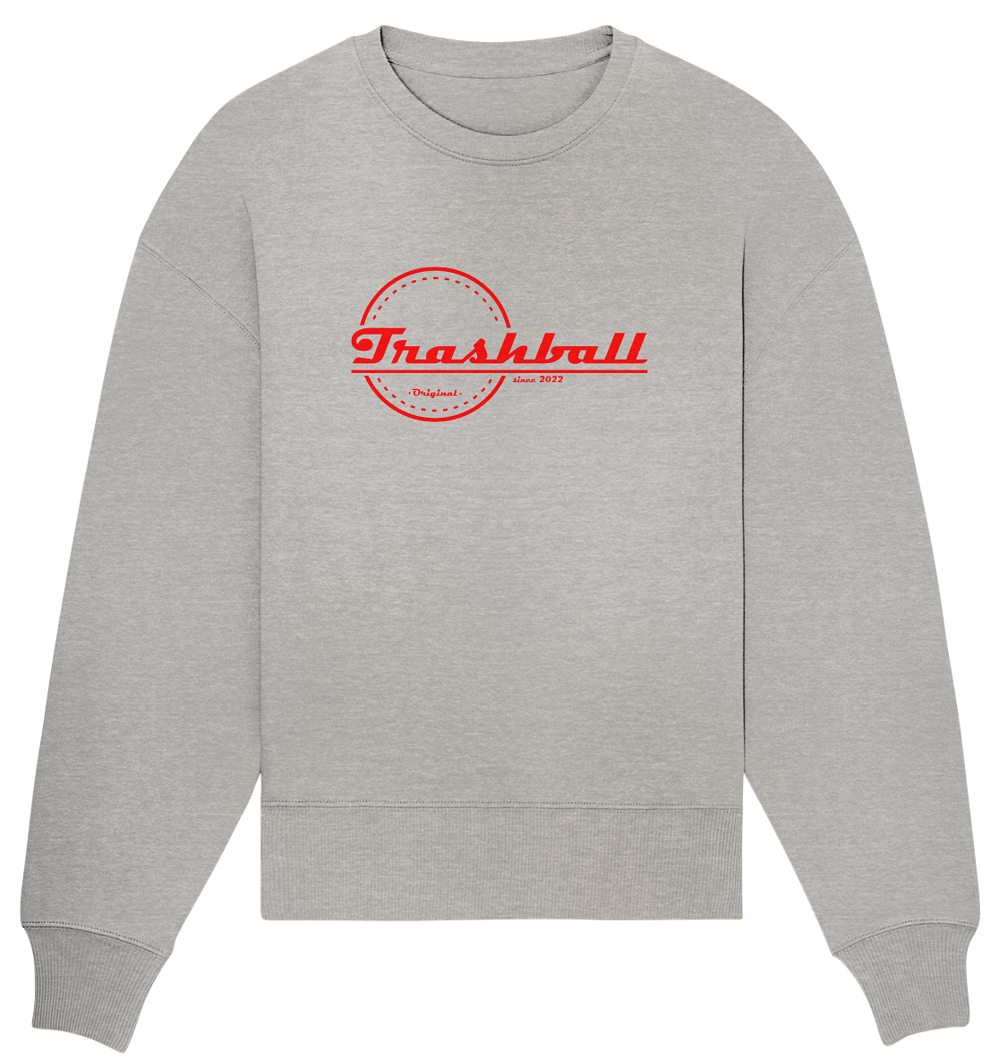 Trashball "Logo" - Organic Oversize Sweatshirt