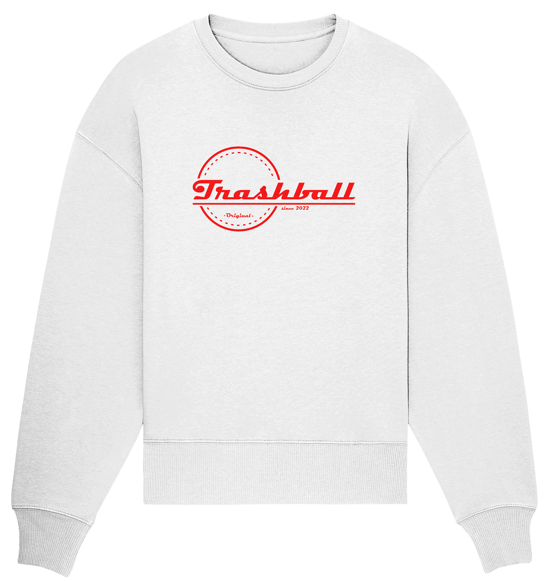 Trashball "Logo" - Organic Oversize Sweatshirt