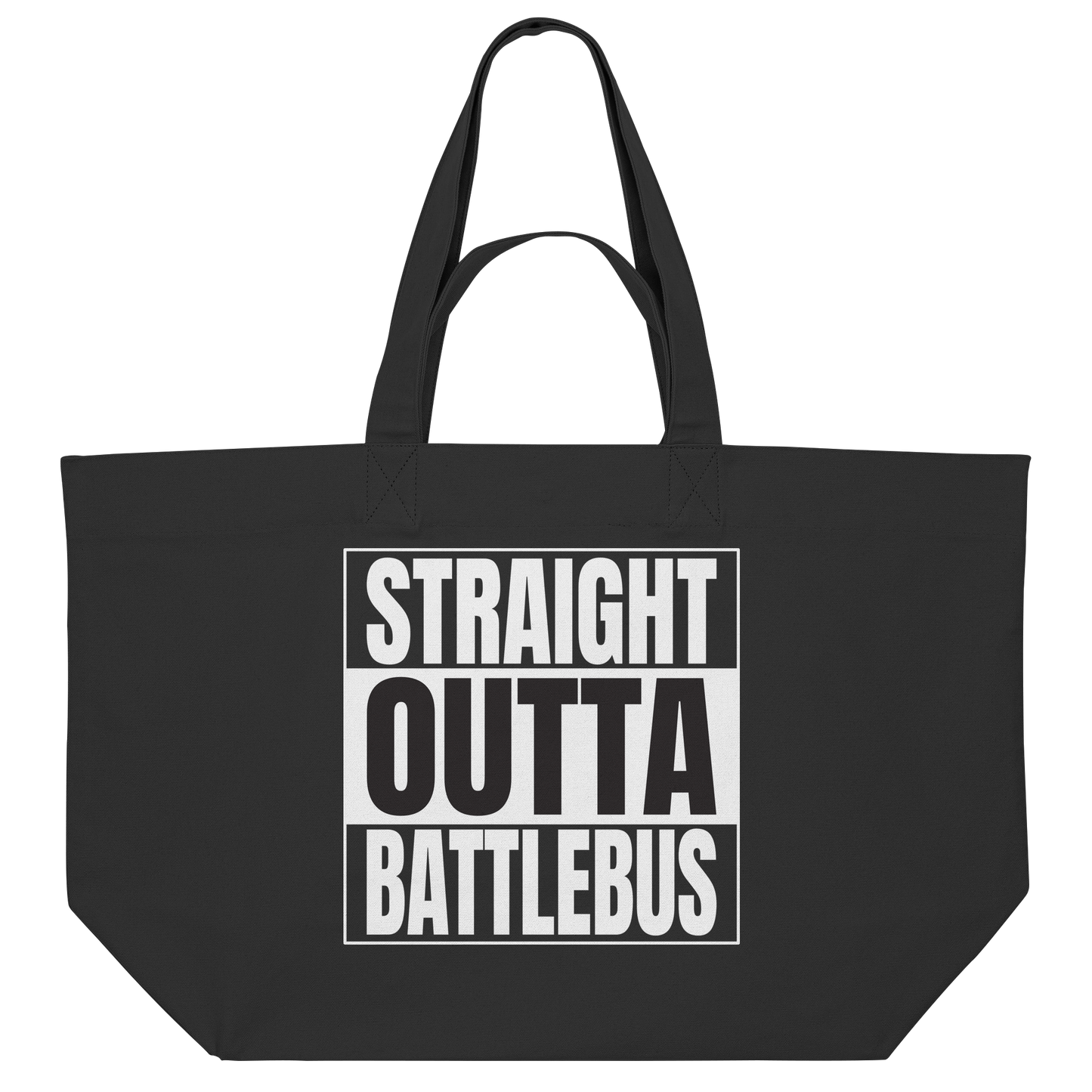 Trashball "Straight Outta Battlebus" - Organic Shopping-Bag