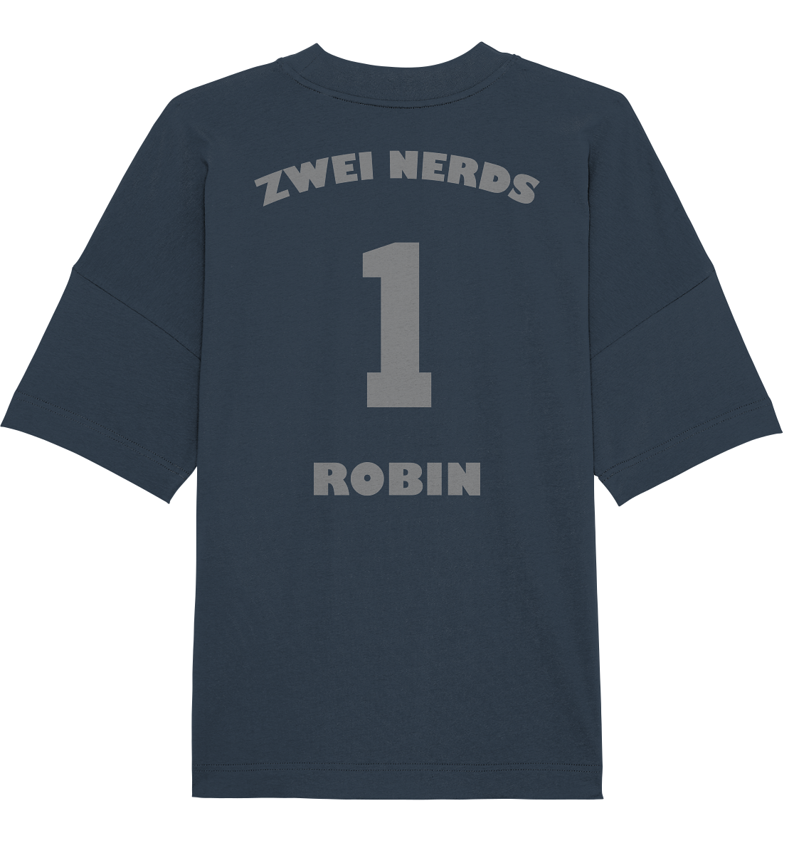 Trashball "Zwei Nerds Logo Robin" - Organic Oversize Shirt
