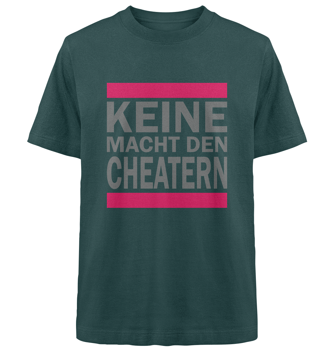 Trashball "Keine Macht den Cheatern" - Heavy Oversized Organic Shirt