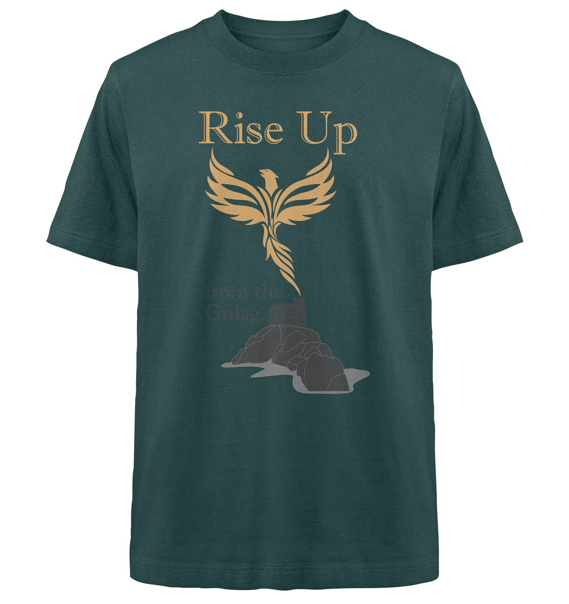 Trashball "Rise Up" - Heavy Oversized Organic Shirt