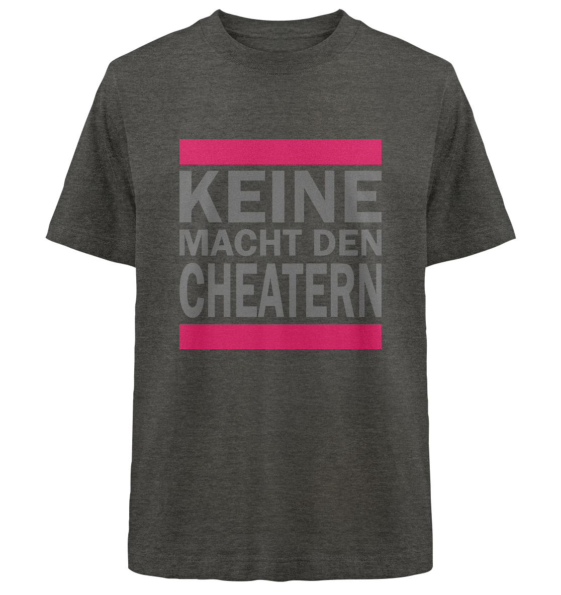 Trashball "Keine Macht den Cheatern" - Heavy Oversized Organic Shirt
