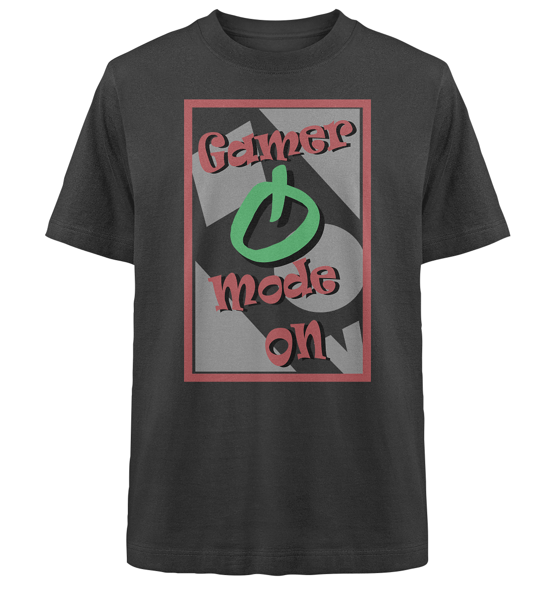 Trashball "Gamer Mode" - Heavy Oversized Organic Shirt