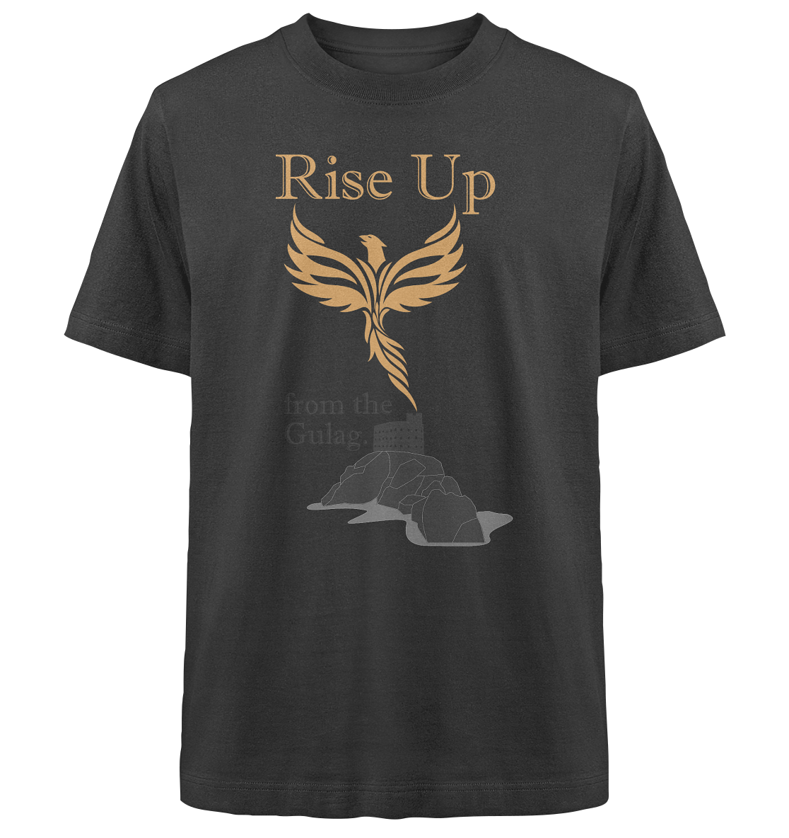 Trashball "Rise Up" - Heavy Oversized Organic Shirt