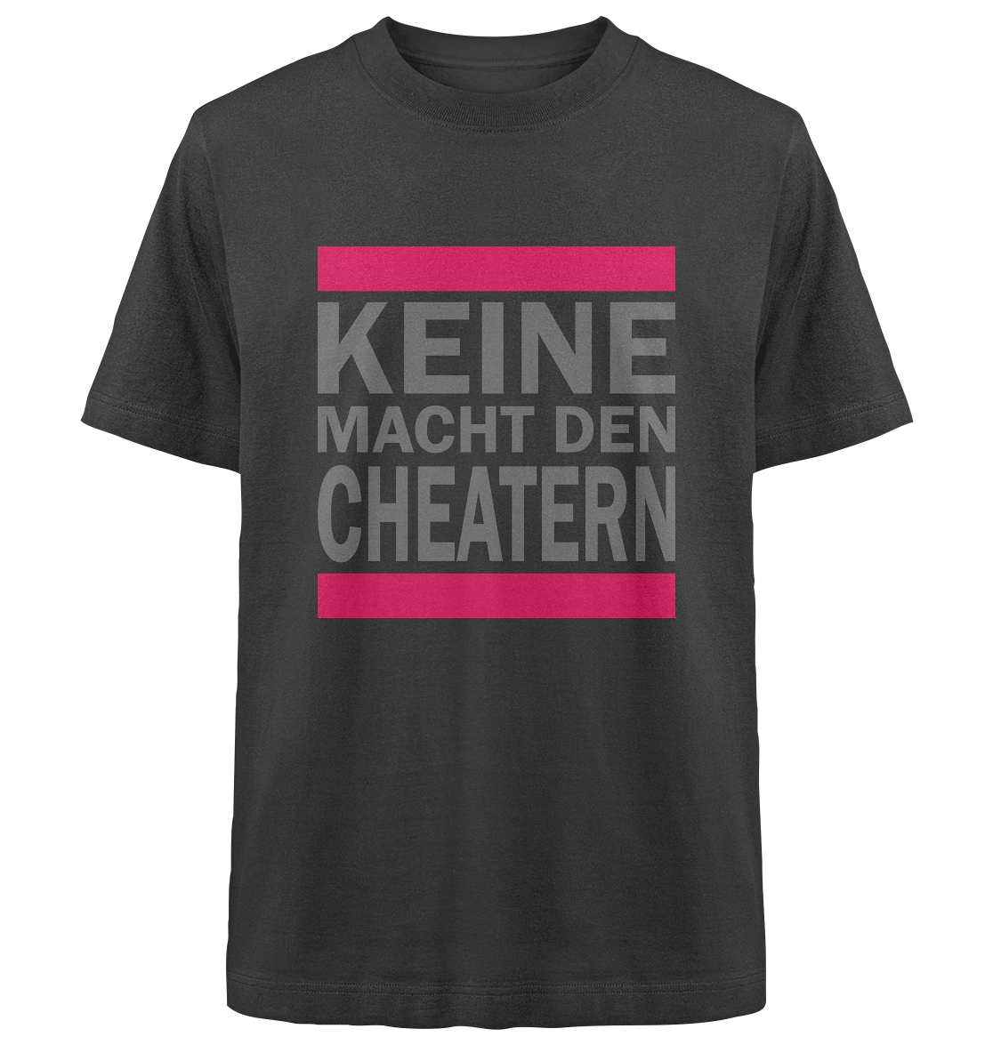Trashball "Keine Macht den Cheatern" - Heavy Oversized Organic Shirt