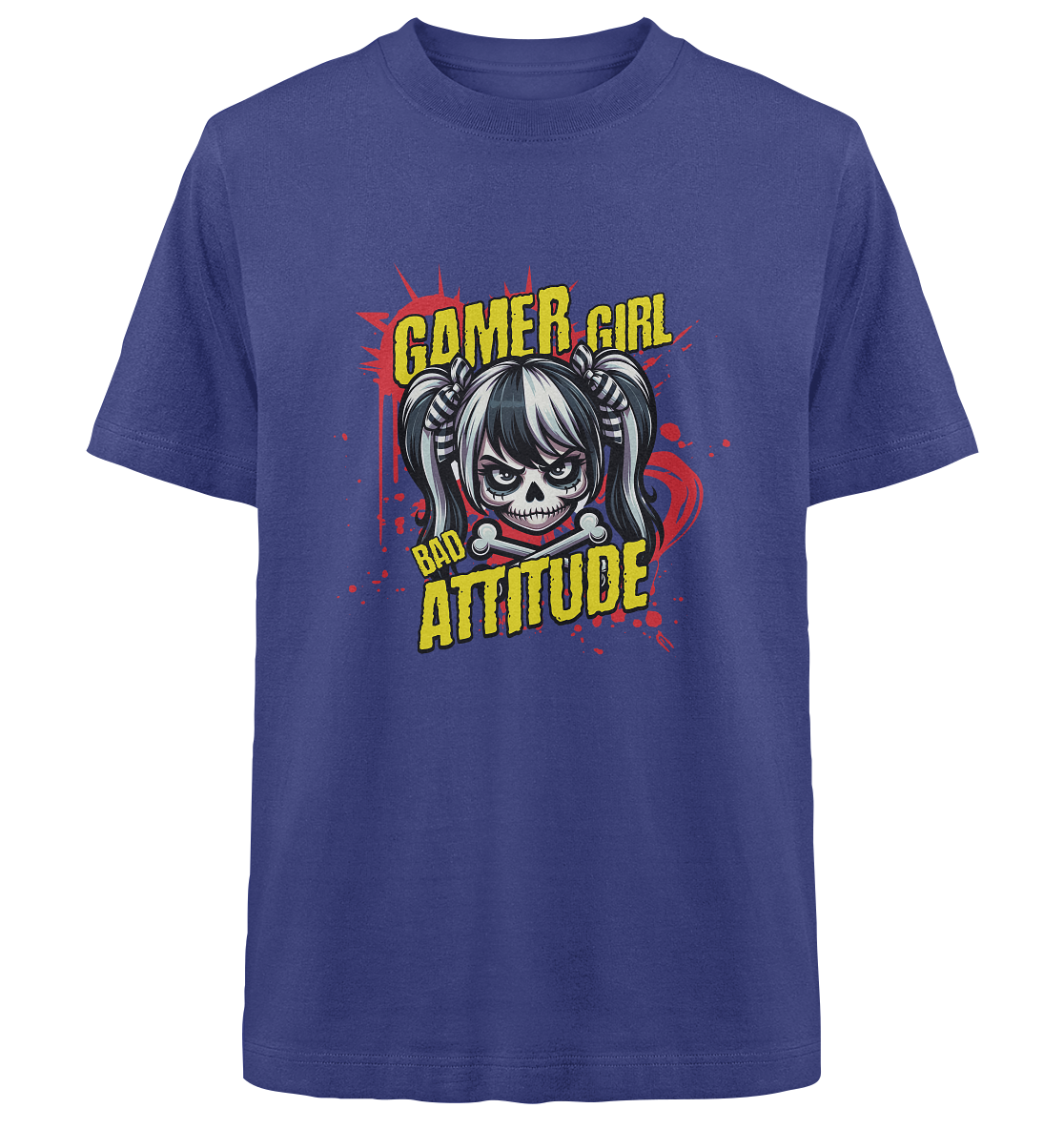 Trashball "Gamer Girl" - Heavy Oversized Organic Shirt