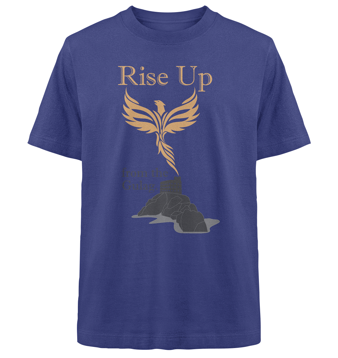 Trashball "Rise Up" - Heavy Oversized Organic Shirt