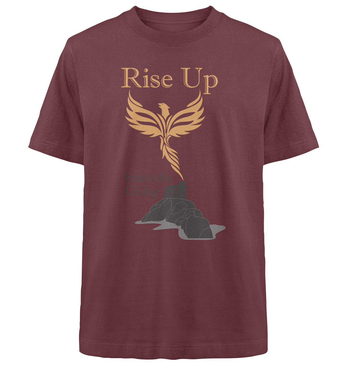 Trashball "Rise Up" - Heavy Oversized Organic Shirt