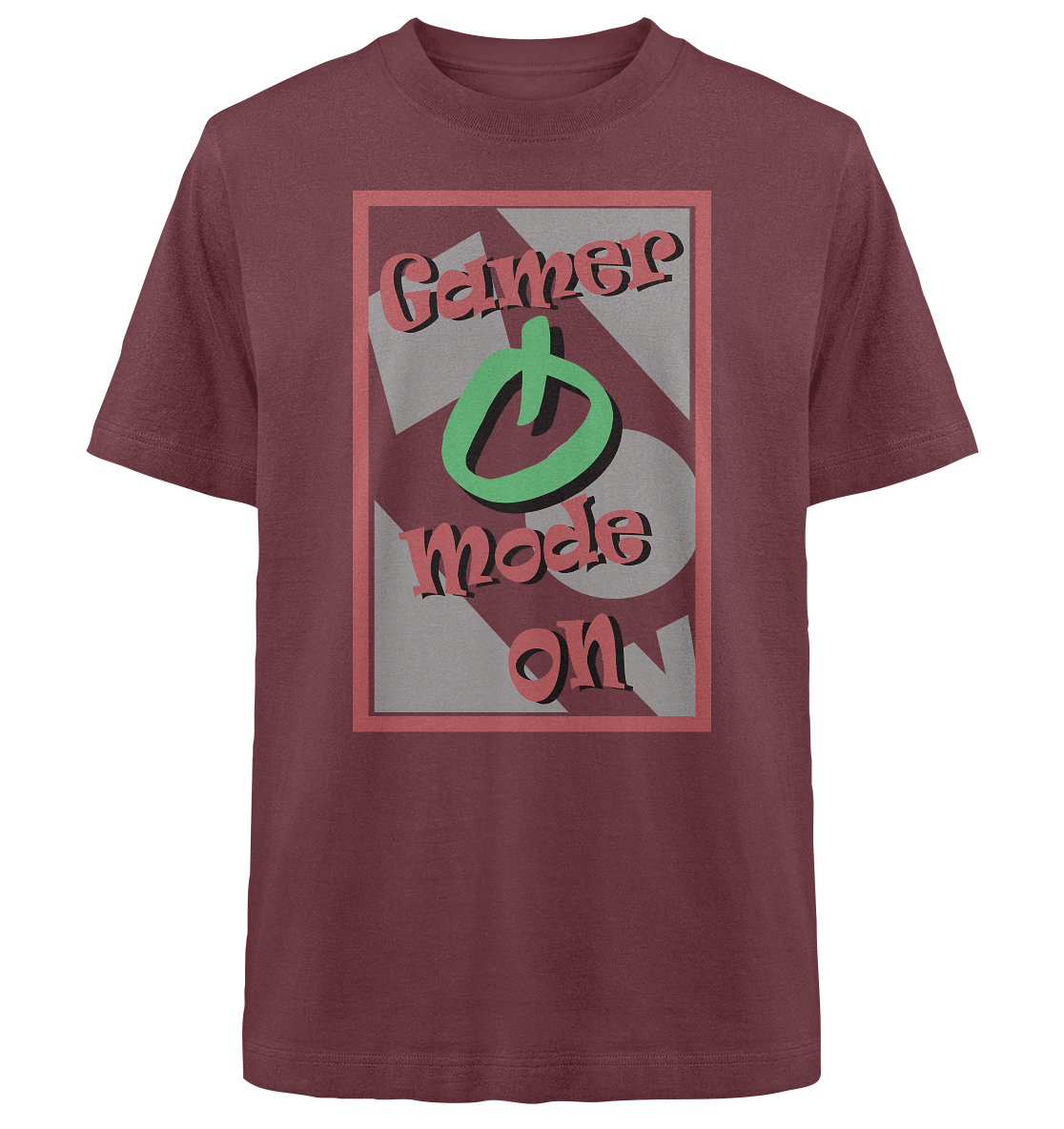 Trashball "Gamer Mode" - Heavy Oversized Organic Shirt