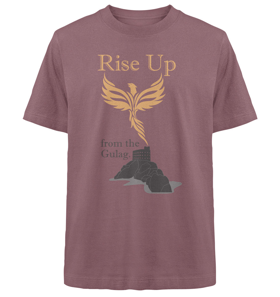 Trashball "Rise Up" - Heavy Oversized Organic Shirt