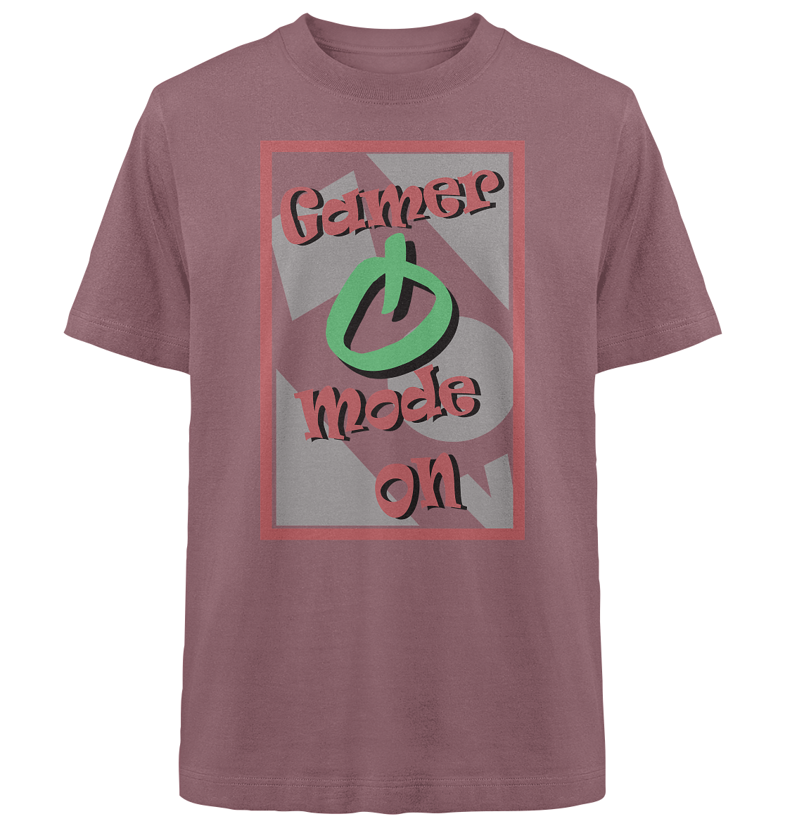 Trashball "Gamer Mode" - Heavy Oversized Organic Shirt
