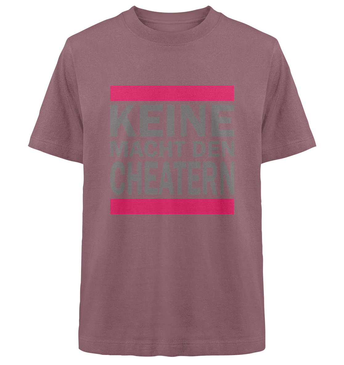 Trashball "Keine Macht den Cheatern" - Heavy Oversized Organic Shirt
