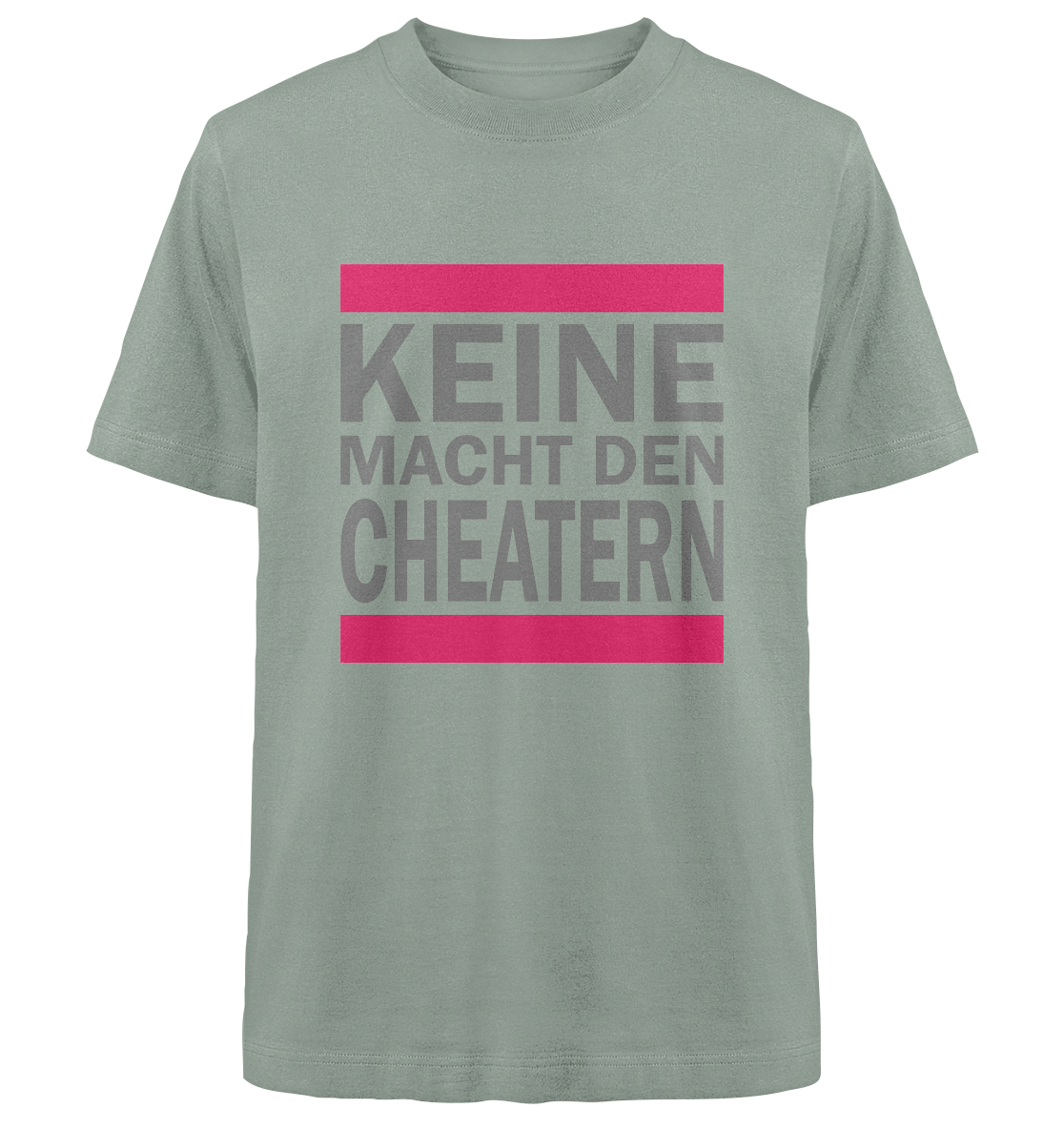 Trashball "Keine Macht den Cheatern" - Heavy Oversized Organic Shirt