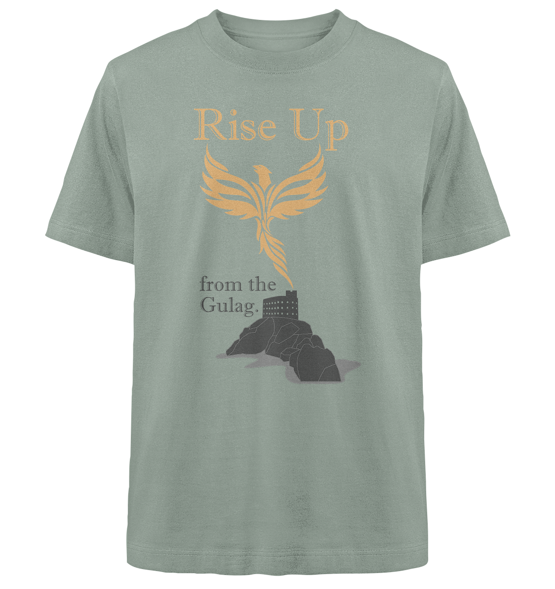 Trashball "Rise Up" - Heavy Oversized Organic Shirt